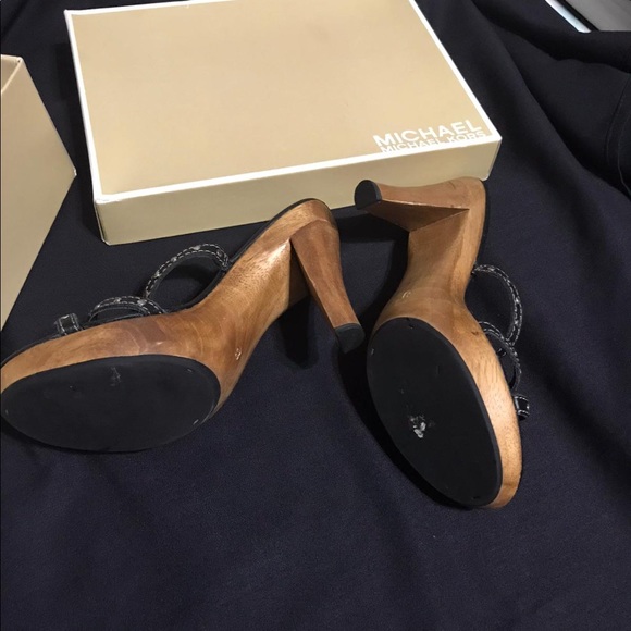 Black Michael Kors Heels - Picture 3 of 5